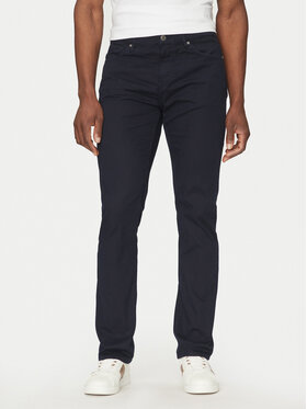 Guess Guess Pantaloni din material M5RAS2WGXW1 Bleumarin Regular Fit