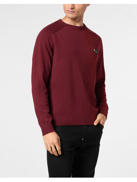PHILIPP PLEIN PHILIPP PLEIN Maglione 199 Bordeaux Regular Fit