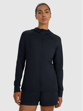 4F 4F Μπλούζα MULTI ACTIVE Μαύρο Slim Fit