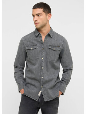 Mustang Mustang Camicia Style Duver Grigio Regular Fit