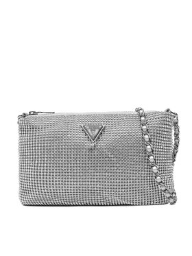 Guess Guess Ročna torba J5BZ15 WG830 Srebrna