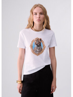 Liu Jo Liu Jo T-shirt WF6320JS923L9363 Bianco Regular Fit
