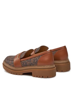 MICHAEL Michael Kors MICHAEL Michael Kors Loafersy Parker Lug Loafer 40H3PKFP1B Hnědá