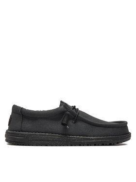 Hey Dude Hey Dude Mokasíny Wally Canvas 4070-060 Černá