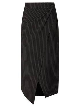 GINO ROSSI GINO ROSSI Midi krilo 62SPUD201 Črna Regular Fit