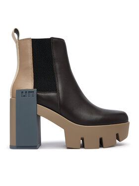 United Nude United Nude Stivaletti Grip Chelsea Mid V 1103316116 Marrone scuro