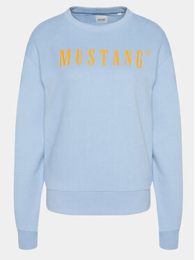 Mustang Mustang Μπλούζα Aberdeen 1014960 Γαλάζιο Regular Fit