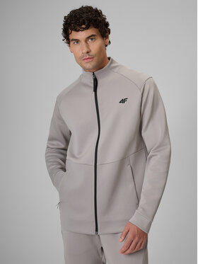 4F 4F Bluza techniczna CORE SYSTEM Szary Regular Fit