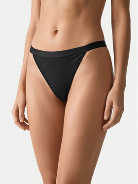 Calvin Klein Underwear Calvin Klein Underwear Chilot tanga LV00QF9095 Negru