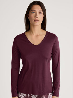 Calida Calida Tričko 15334 Bordová Regular Fit