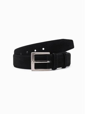 Ombre Ombre Pasek Męski OU-ACBE-0112 Czarny