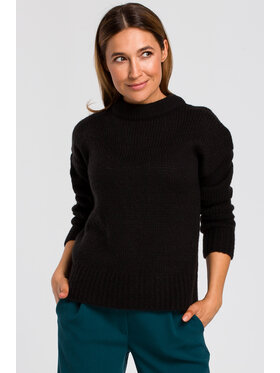 Stylove Stylove Svetr S185 Černá Regular Fit