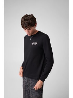 Guess Jeans Guess Jeans T-Shirt 184115 Czarny Classic Fit