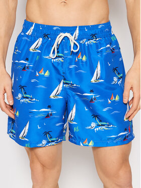 Polo Ralph Lauren Polo Ralph Lauren Pantaloni scurți pentru înot 710863942001 Albastru Regular Fit