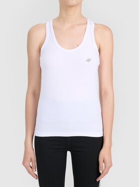 4F 4F T-Shirt TSLEF300-10 Biały Active Fit