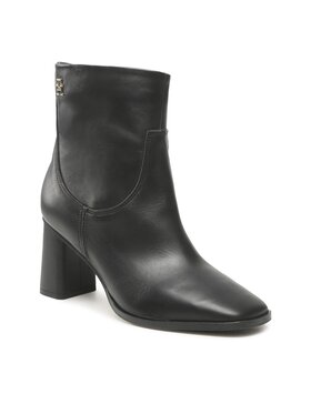Tommy Hilfiger Tommy Hilfiger Боти Soft Square Toe Ankle FW0FW06838 Черен