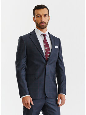 Pako Lorente Pako Lorente Marynarka P23SF-3G-002 Granatowy Slim Fit