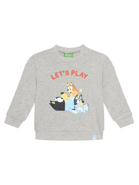 United Colors Of Benetton United Colors Of Benetton Mikina 3J70G10KF Šedá Regular Fit