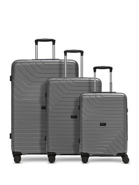 Redolz Redolz Komplet walizek 275576 Szary