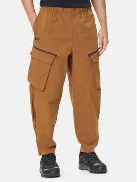 Under Armour Under Armour Штани з тканини Unstoppable 1388827 Коричневий Loose Fit