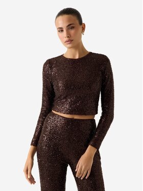 Guess Guess Top 180187 Hnědá Classic Fit