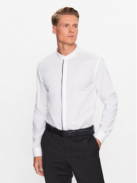 Boss Boss Marškiniai 50484506 Balta Slim Fit