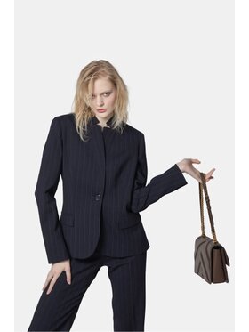 PINKO PINKO Sako KEBAB GIACCA Tmavomodrá Regular Fit