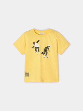 Mayoral Mayoral Тишърт 3013 Жълт Regular Fit