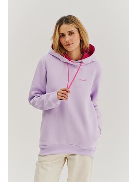NAOKO NAOKO Mikina Honey Lavender Fialová Regular Fit