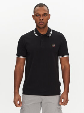Napapijri Napapijri Polo E-Macas NP0A4ID59411 Μαύρο Regular Fit