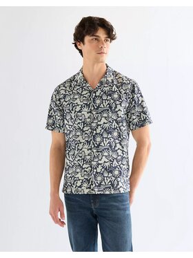 Wrangler Wrangler Koszula SS RESORT SHIRT Kolorowy Relaxed Fit