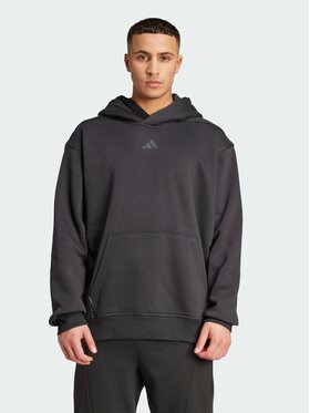 adidas adidas Bluza techniczna 167504 Czarny Oversize