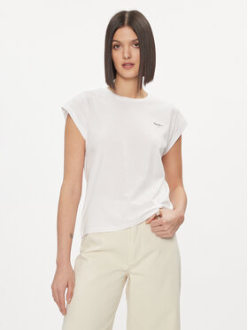 Pepe Jeans Pepe Jeans Top Bloom PL504821 Bílá Regular Fit