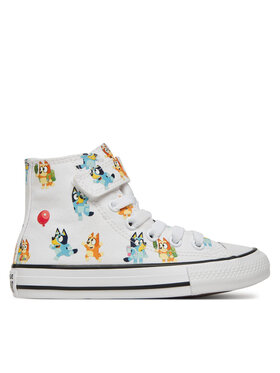 Converse Converse Sportbačiai Converse x Bluey Chuck Taylor All Star Easy On A16463C Balta