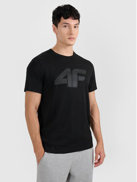 4F 4F T-Shirt NOS Czarny Regular Fit