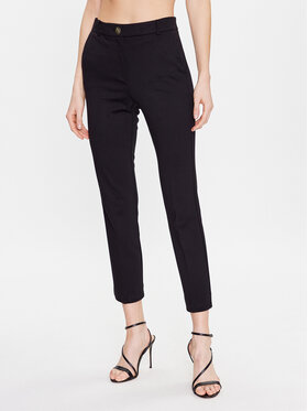 Marella Marella Auduma bikses Altea 2337810134 Melns Regular Fit