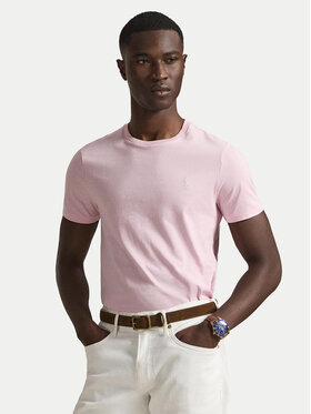 Polo Ralph Lauren Polo Ralph Lauren Tričko 710671438520 Ružová Custom Slim Fit