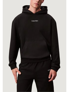 Calvin Klein Calvin Klein Felpa LIFESTYLE PULLOVER H Nero Over Fit