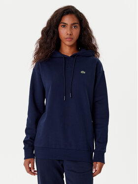 Lacoste Lacoste Mikina SF7612 Tmavomodrá Oversize