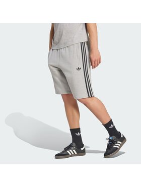 adidas adidas Szorty materiałowe 159264 Szary Regular Fit