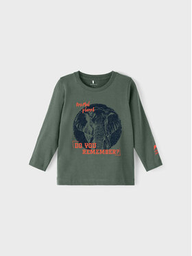 NAME IT NAME IT Μπλουζάκι 13212502 Πράσινο Regular Fit