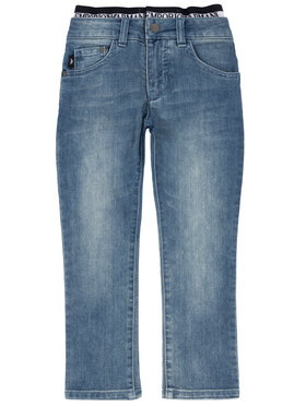 Emporio Armani Emporio Armani Jeansy 3H4J17 4DFNZ 0942 Granatowy Slim Fit