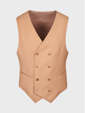 Evenemen Evenemen Kamizelka Boston Caterina 05 Beżowy Slim Fit
