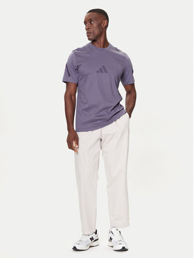 adidas adidas T-Shirt Z.N.E. JW4740 Μωβ Regular Fit