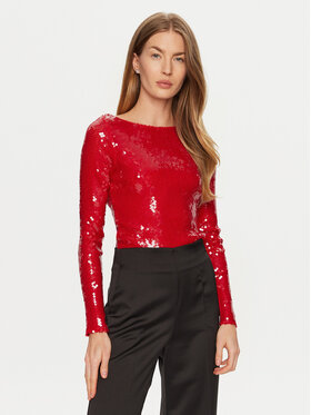 BARDOT BARDOT Body 59567TB1 Czerwony Slim Fit