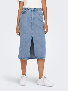 ONLY ONLY Jeans krilo Bianca 15319268 Modra Regular Fit