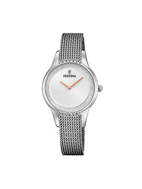 Festina Festina Hodinky Swarovski 20494/1 Strieborná