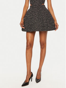 BARDOT BARDOT Trapezförmiger Rock Lyna 59777SB Schwarz Regular Fit