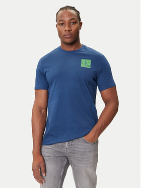 Calvin Klein Jeans Calvin Klein Jeans T-shirt Gradient Monogram LV04RC859G Plava Regular Fit