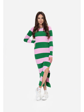 LAURELLA LAURELLA Každodenné šaty 4TU004 Farebná Regular Fit